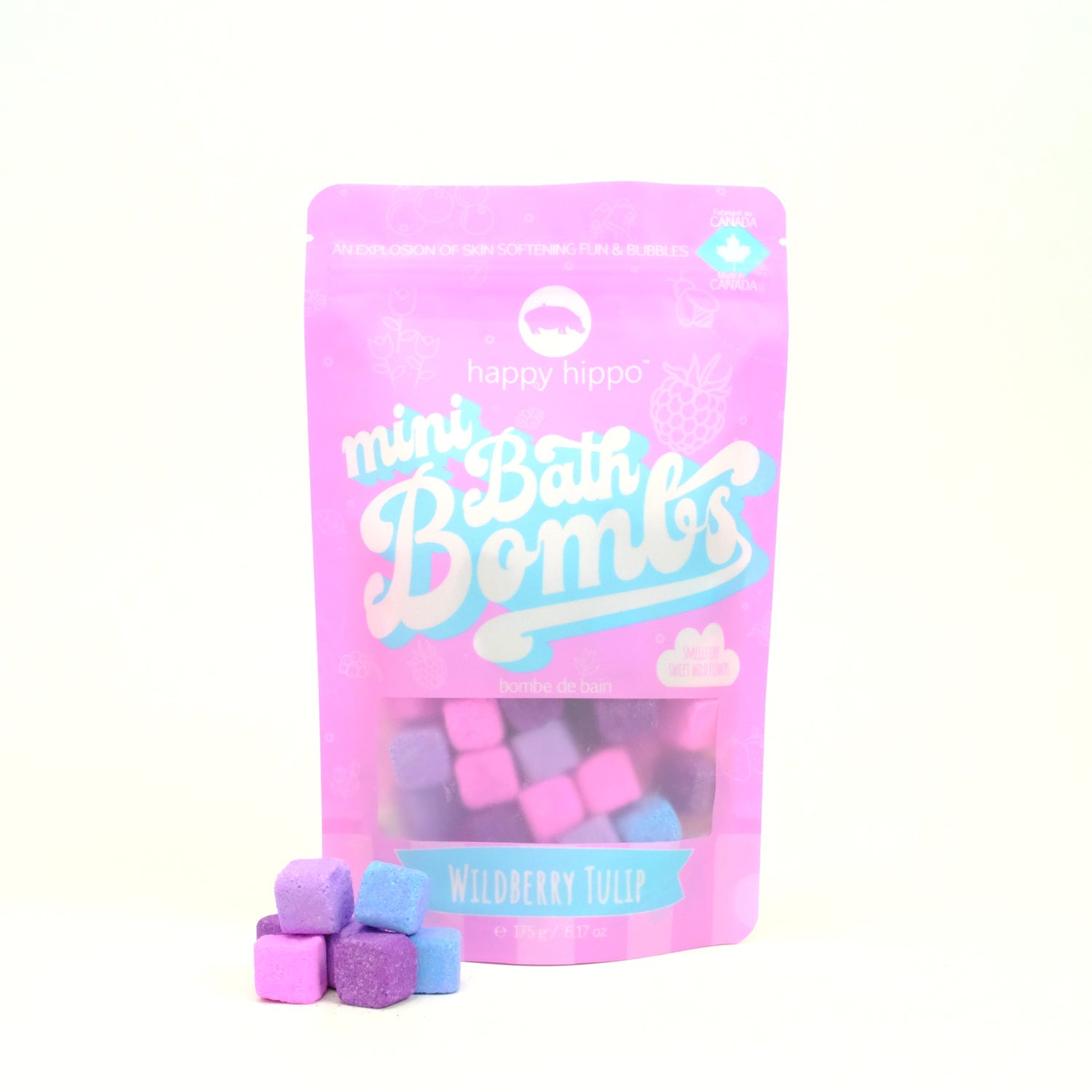 Wildberry Tulip Mini Bath Bombs