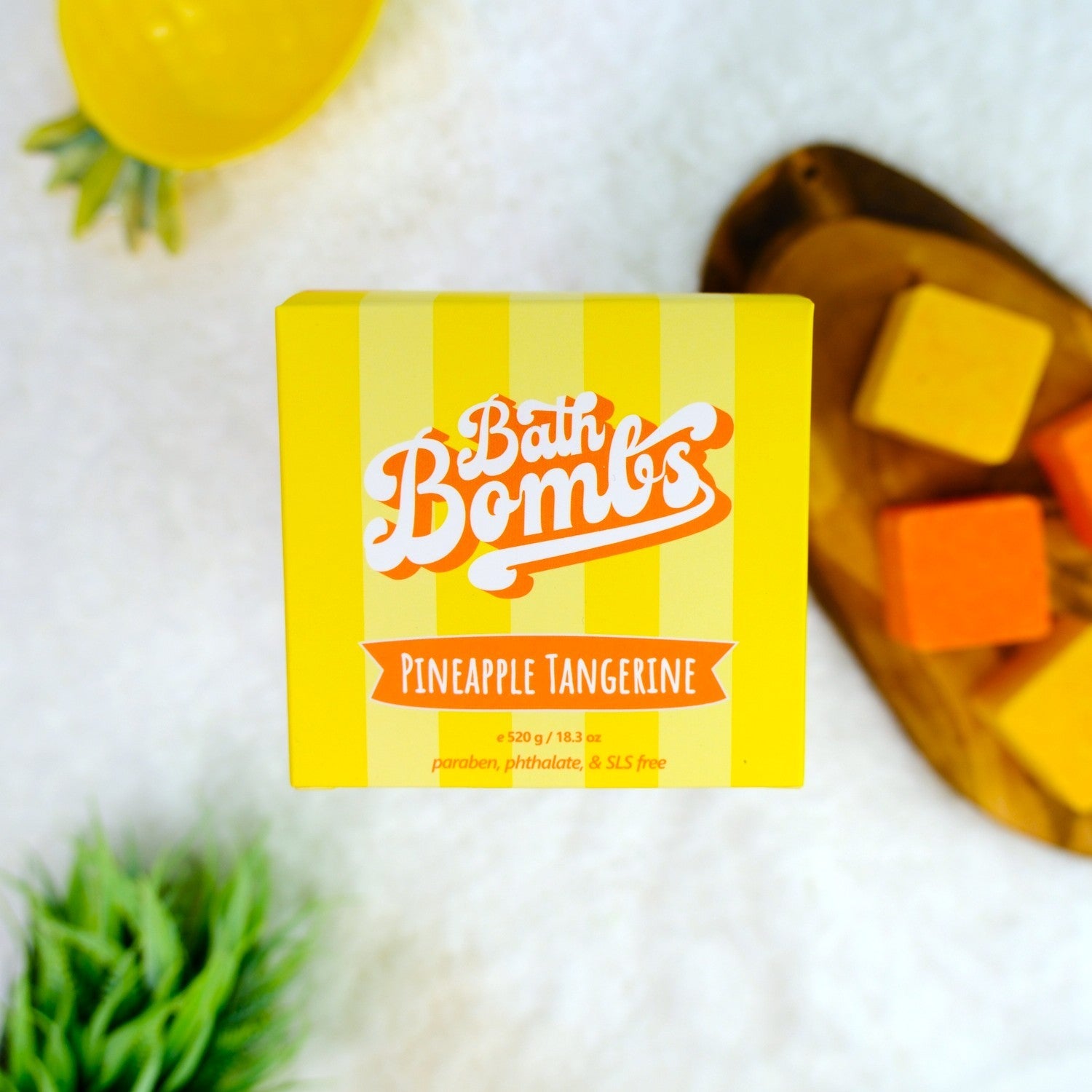 Pineapple Tangerine Cube Bombs - 12 Pack