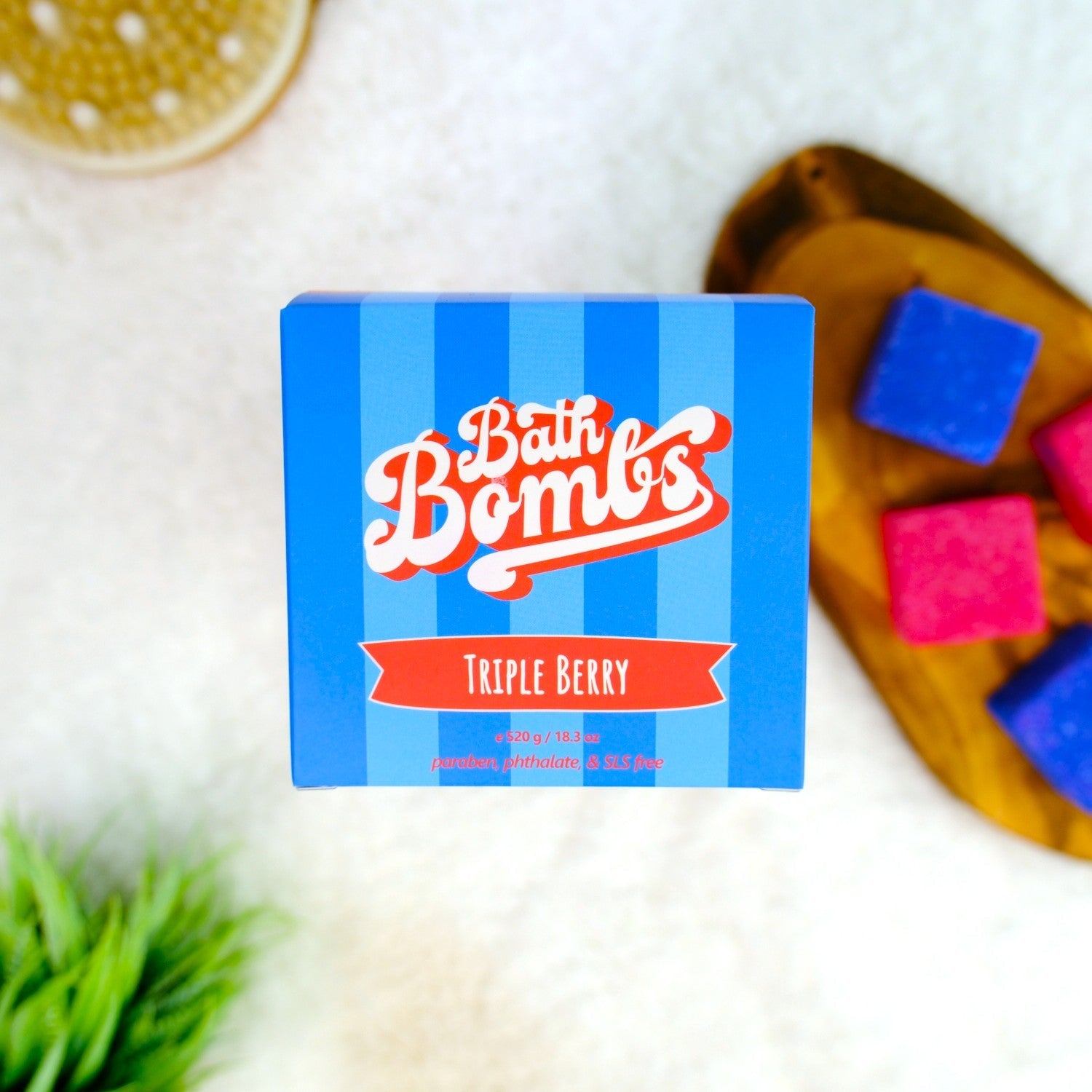 Triple Berry Cube Bombs - 12 Pack